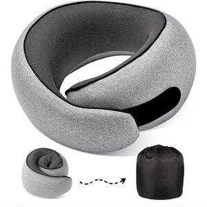 Light Grey Travel Neck Pillow
